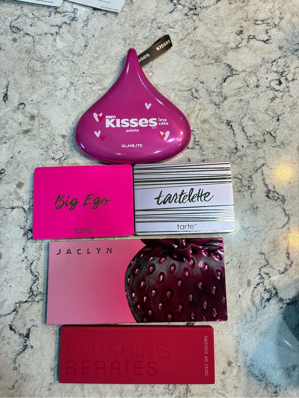 Pink & Rose Eyeshadow Palette Set - Tarte, Jaclyn & dose of colors - Picture 4 of 7